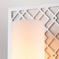 Elstead Ziggy wandlamp, zilver