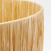 KARE Napels tafellamp, bruin, groen-wit, papier, hoogte 55 cm