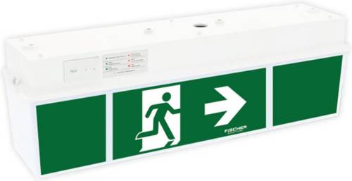 Fischer Akku UL LED-noodverlichting Detectiebereik 16 m