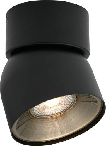 Nordlux Downlight Pitcher, GU10, 1-lamp, metaal, zwart