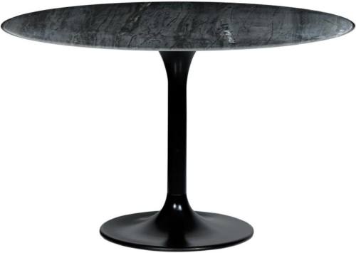 Goossens Eettafel Marmer, Eettafel rond 120 x 76 x 120 cm