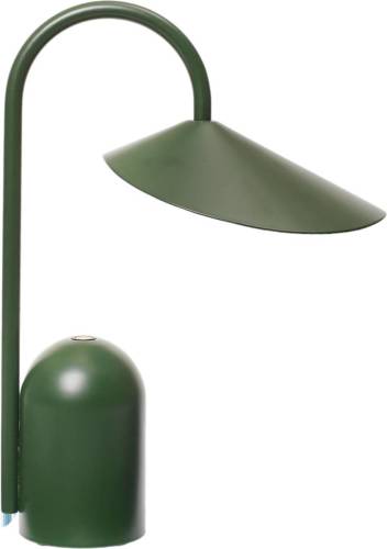 ferm LIVING fermLiving LED tafellamp Arum, groen, dimbaar, IP44