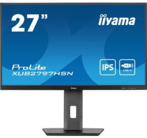 iiyama ProLite XUB2797HSN-B1 computer monitor 68,6 cm (27 ) 1920 x 1080 Pixels Full HD LED Zwart