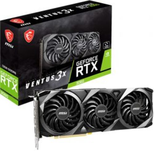 MSI RTX 3060 VENTUS 3X 12G videokaart NVIDIA GeForce RTX 3060 12 GB GDDR6