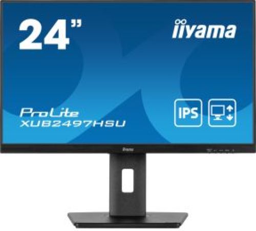 iiyama ProLite XUB2497HSU-B1 computer monitor 61 cm (24 ) 1920 x 1080 Pixels Full HD LED Zwart