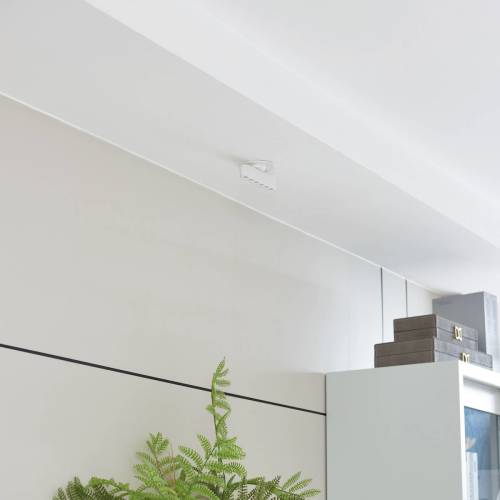 Lindby plafond inbouwlamp Eldrin, wit, aluminium