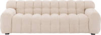 Goossens Bank Ryder wit, stof, 3-zits, modern design