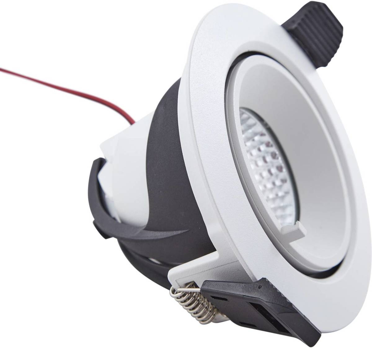 Arcchio Harcos LED downlight, wit, Ø 11 cm, 4.000K