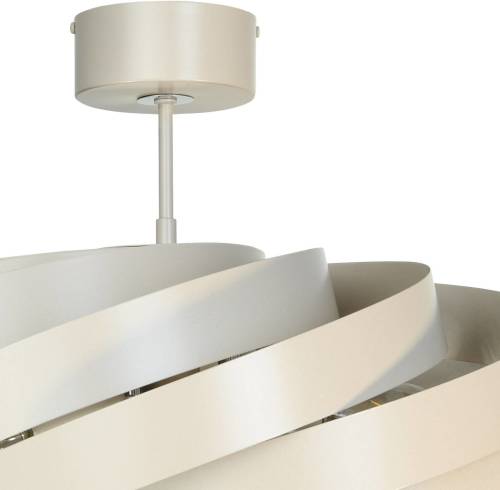 EULUNA Vento plafondlamp, beige, Ø 60 cm