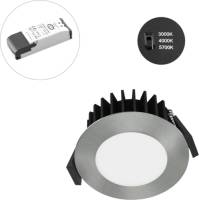EVN Solido68 LED plafond inbouwlamp 7W chroom