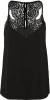 VERO MODA top met kant zwart