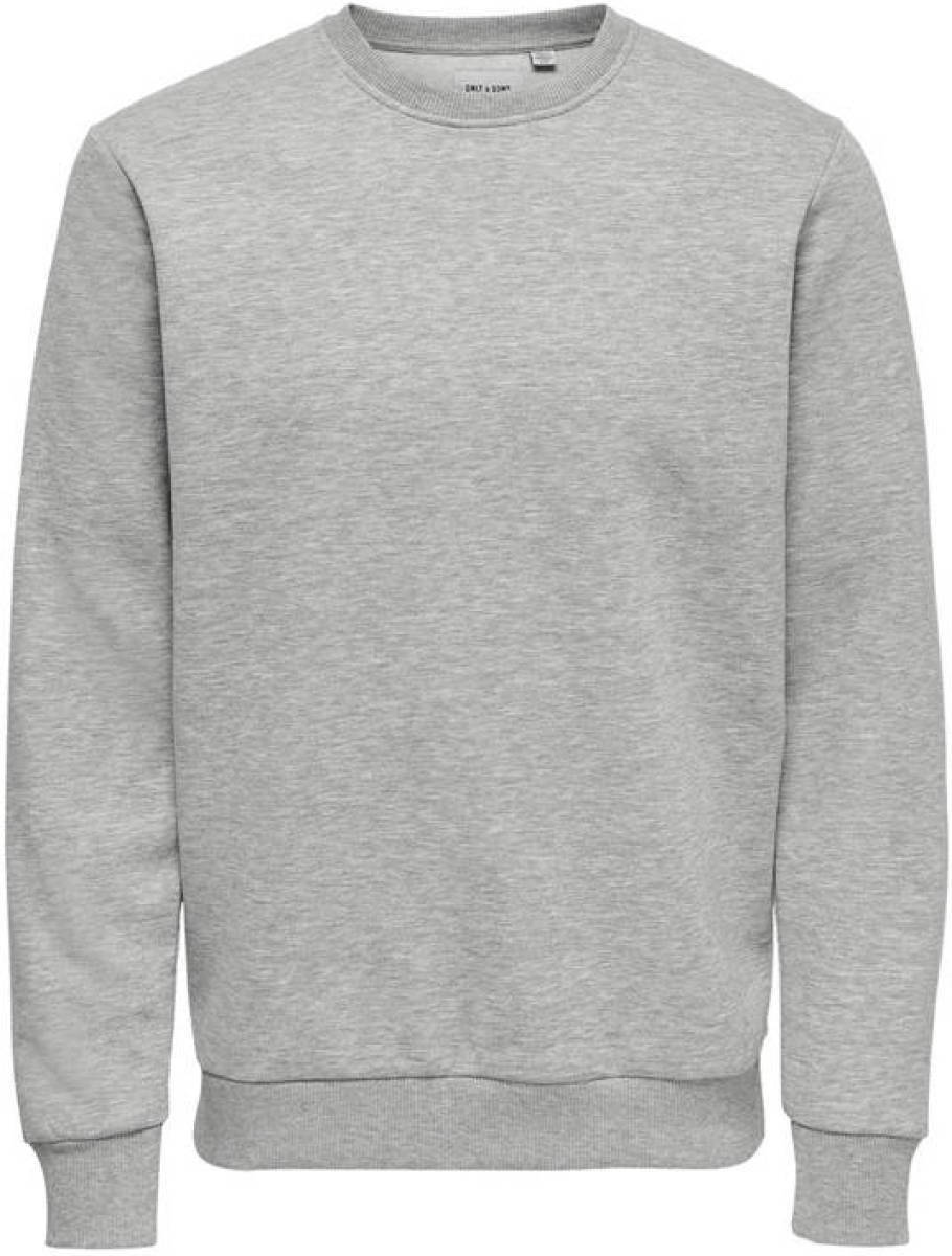 ONLY & SONS sweater grijs