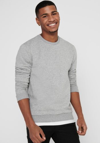 ONLY & SONS sweater grijs