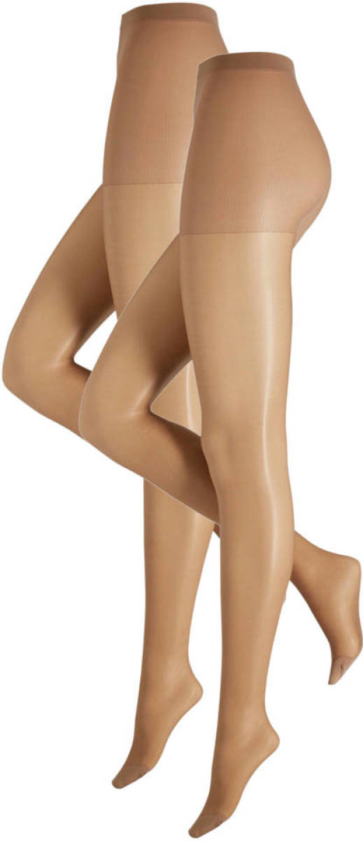 whkmp's own panty 15 denier set van 2 bruin