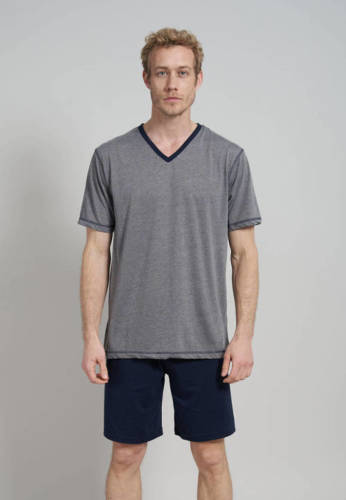 Ceceba +size shortama grijs/blauw