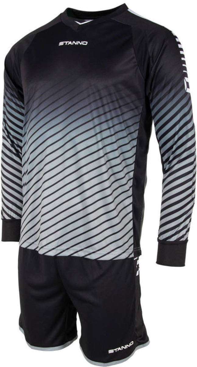 Stanno keepers set antraciet/zwart