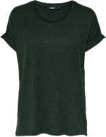 Only T-shirt Moster groen
