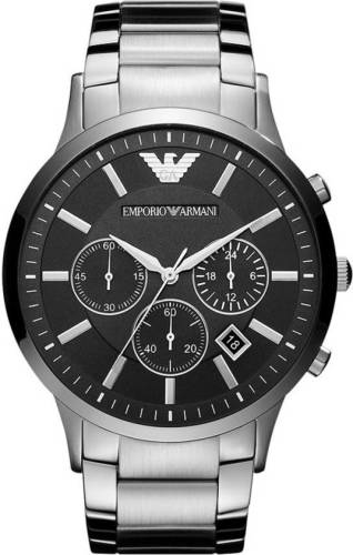 Emporio Armani horloge AR2460 Emporio Armani zilver