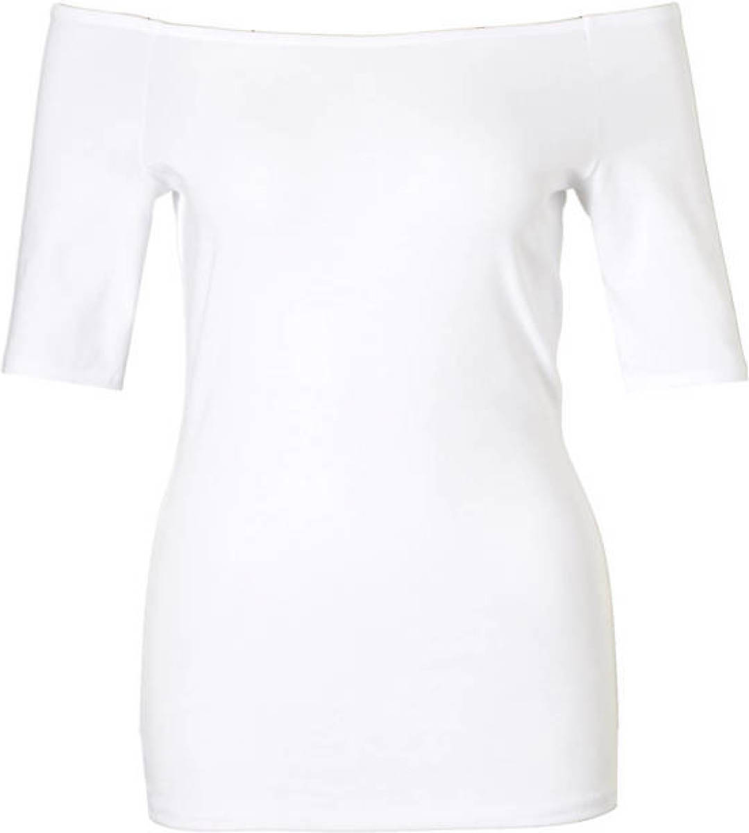 Modström Tansy off shoulder top wit