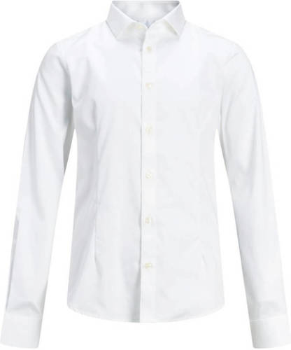 Jack & Jones JUNIOR overhemd Parma wit