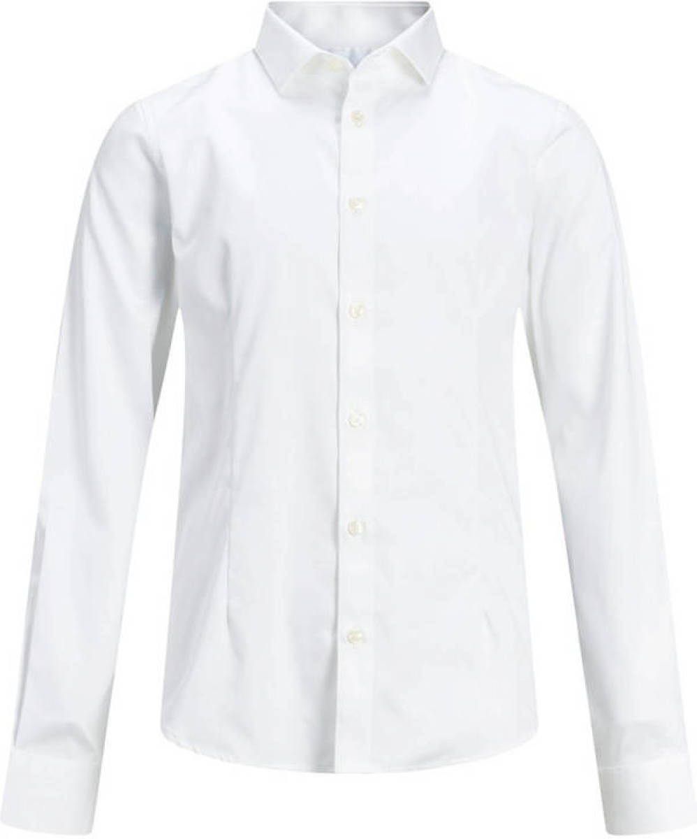 Jack & Jones JUNIOR overhemd Parma wit