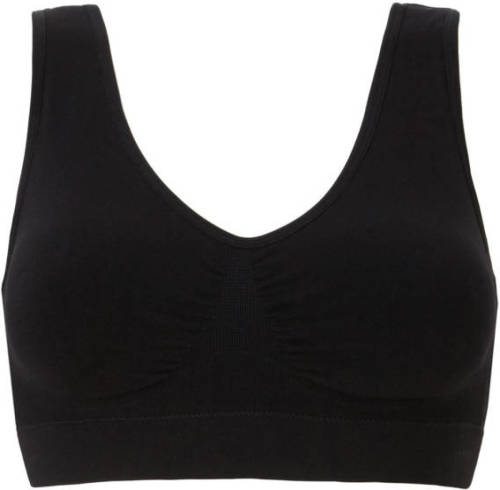 MAGIC Bodyfashion bh zonder beugel Comfort Bra zwart