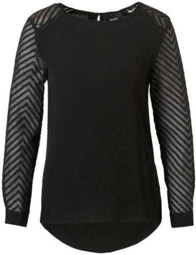 OBJECT top zwart