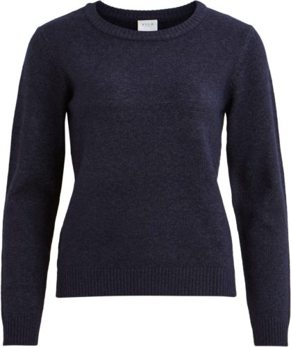 VILA Trui met ronde hals VIRIL-OPULLI Tricot met fijne breitechnische details