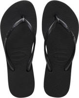 Havaianas Slim Flatform teenslippers zwart