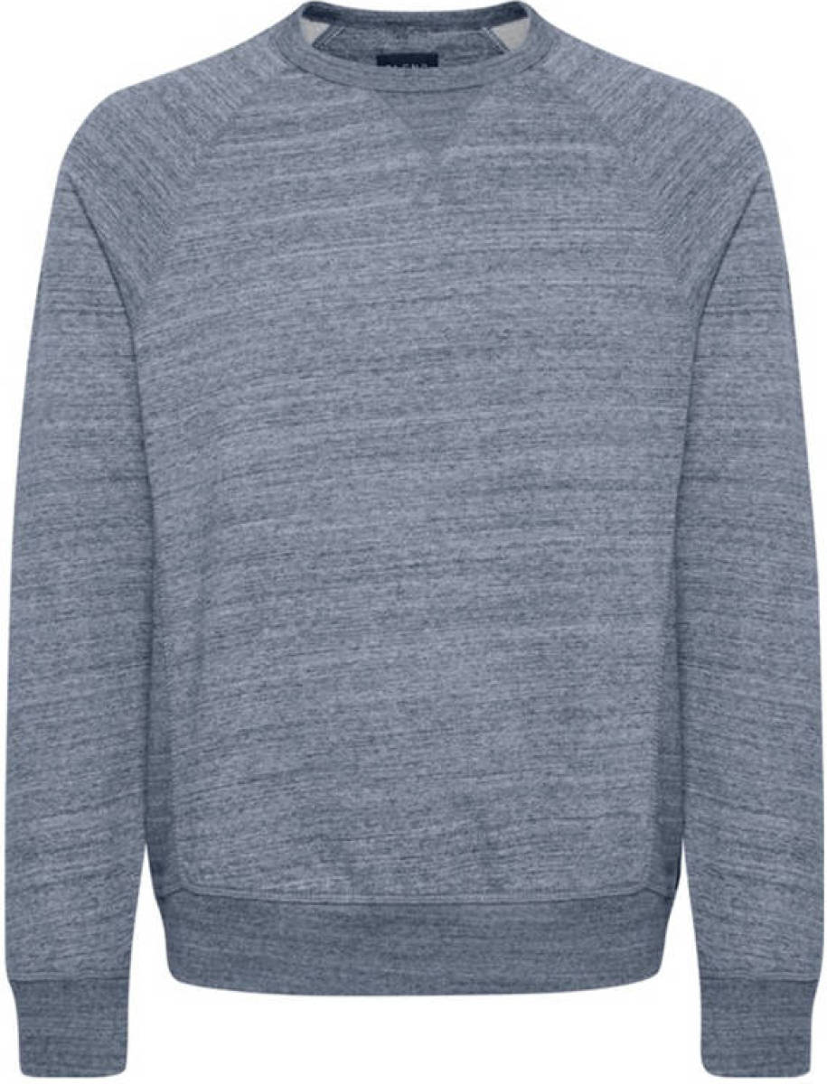 Blend gemêleerde sweater blauw