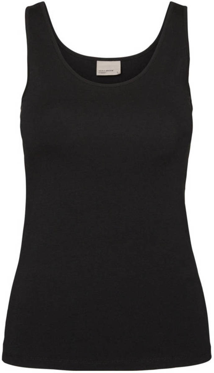 VERO MODA singlet met biologisch katoen zwart