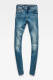 G-star Raw skinny jeans Midge Zip lt vintage aged destroy