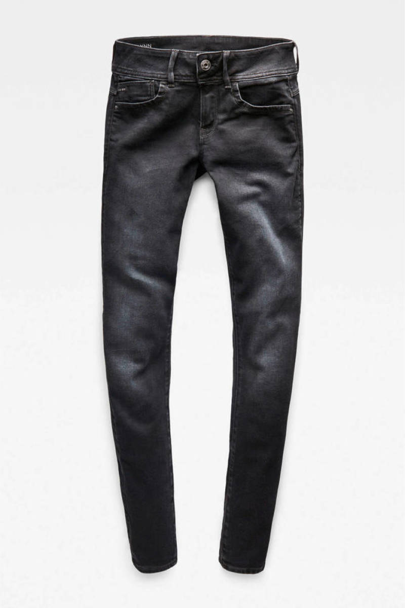 G-star Raw skinny jeans Lynn Dusty grey