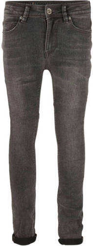 Indian Blue Jeans super skinny jeans Brad met slijtage grijs