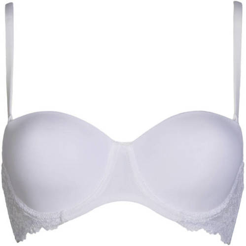 After Eden strapless voorgevormde beugelbh Nature Friendly wit