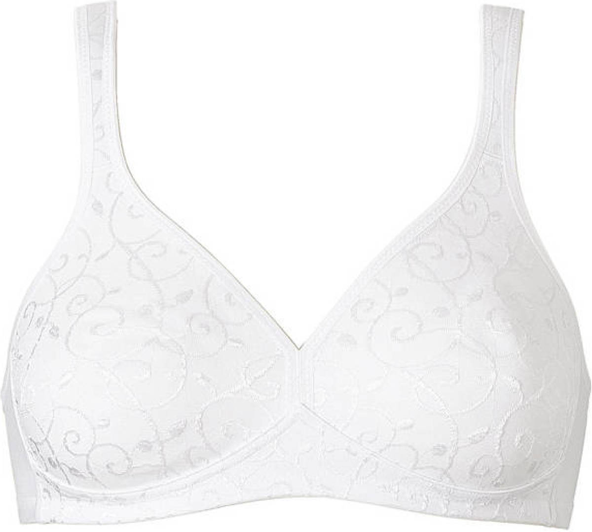 Triumph bh zonder beugel Elegant Cotton wit
