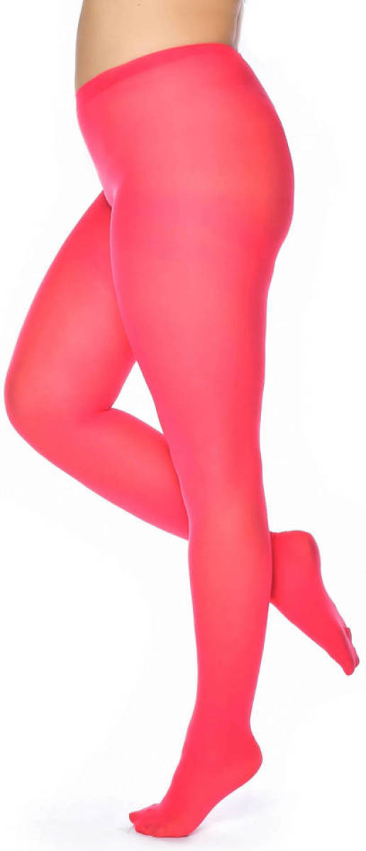 Pamela Mann super curvy + size pamty 50 denier koraal