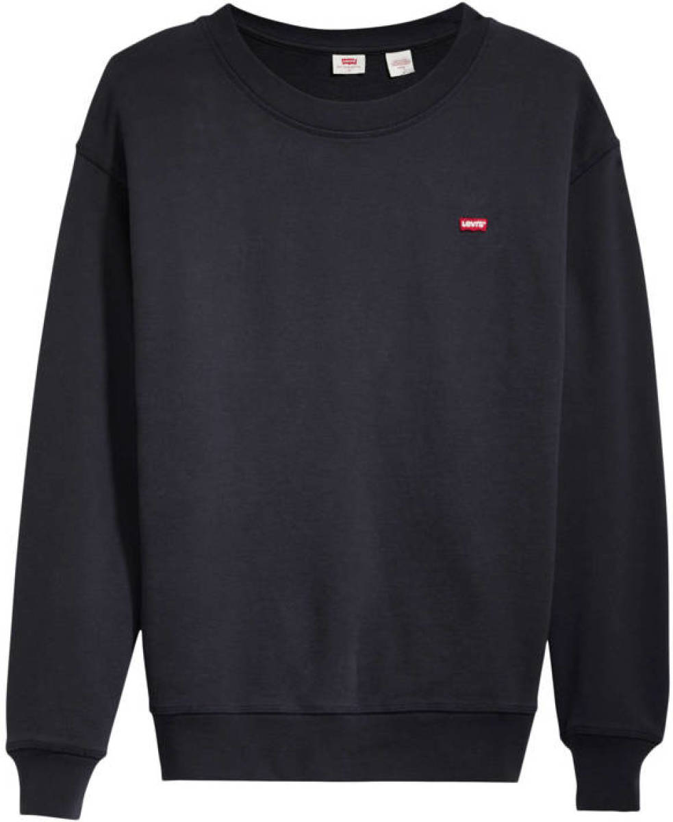 Levi's trui met logo zwart