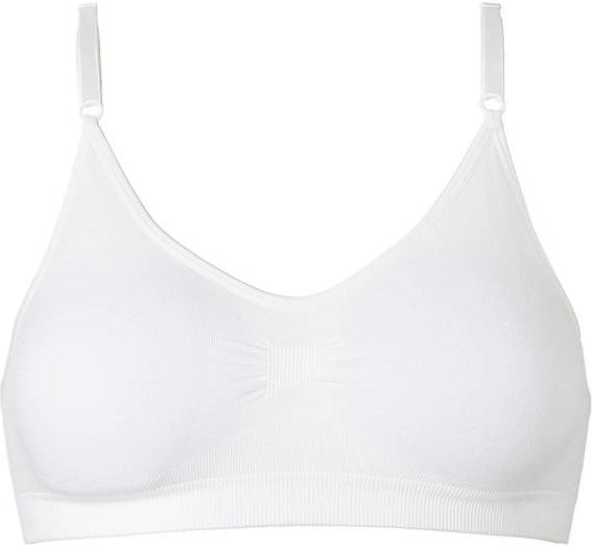 MAGIC Bodyfashion voorgevormde bh zonder beugel wit