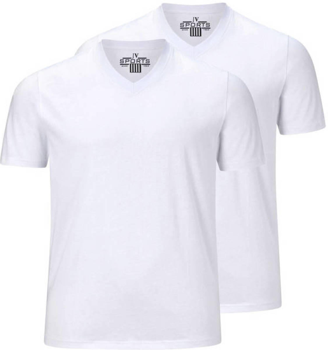 Jan Vanderstorm basic T-shirt Plus Size Osmo - (set van 2)