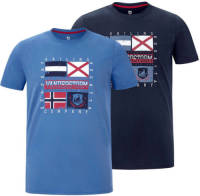 Jan Vanderstorm T-shirt Plus Size Preben - (set van 2 )