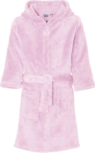 Playshoes fleece badjas lichtroze