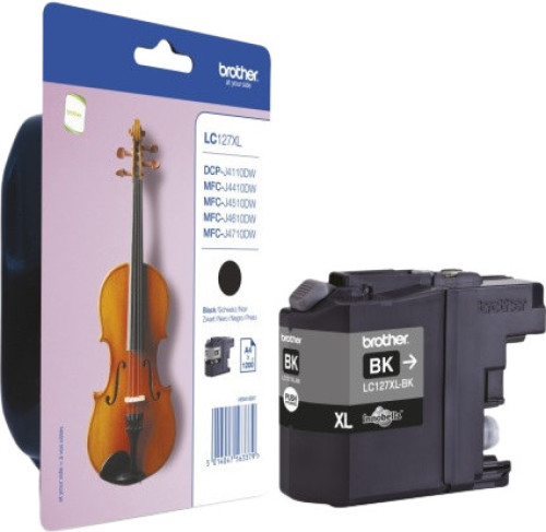 Brother LC-127XLBK Black (zwart)