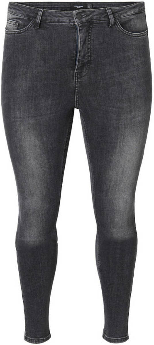 VERO MODA CURVE slim fit jeans antraciet