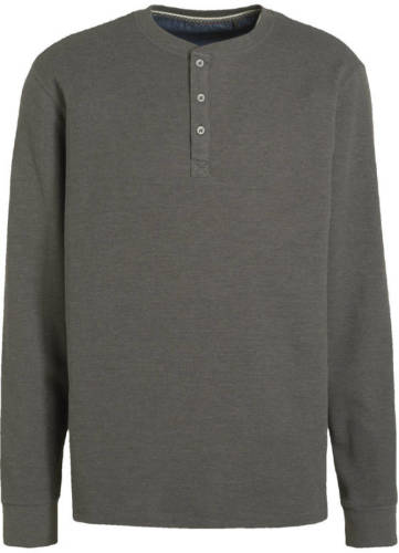 Blend longsleeve donkergrijs