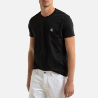 CALVIN KLEIN JEANS T-shirt van biologisch katoen zwart