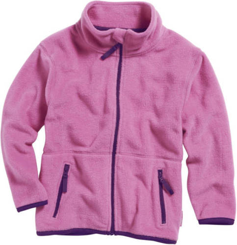 Playshoes fleece vest roze/blauw