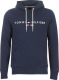 Tommy hilfiger hoodie met logo blauw