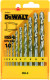 DeWalt 10-delige Metaalborenset HSS-G