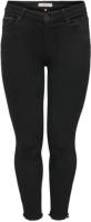 ONLY CARMAKOMA skinny jeans CARWILLY zwart